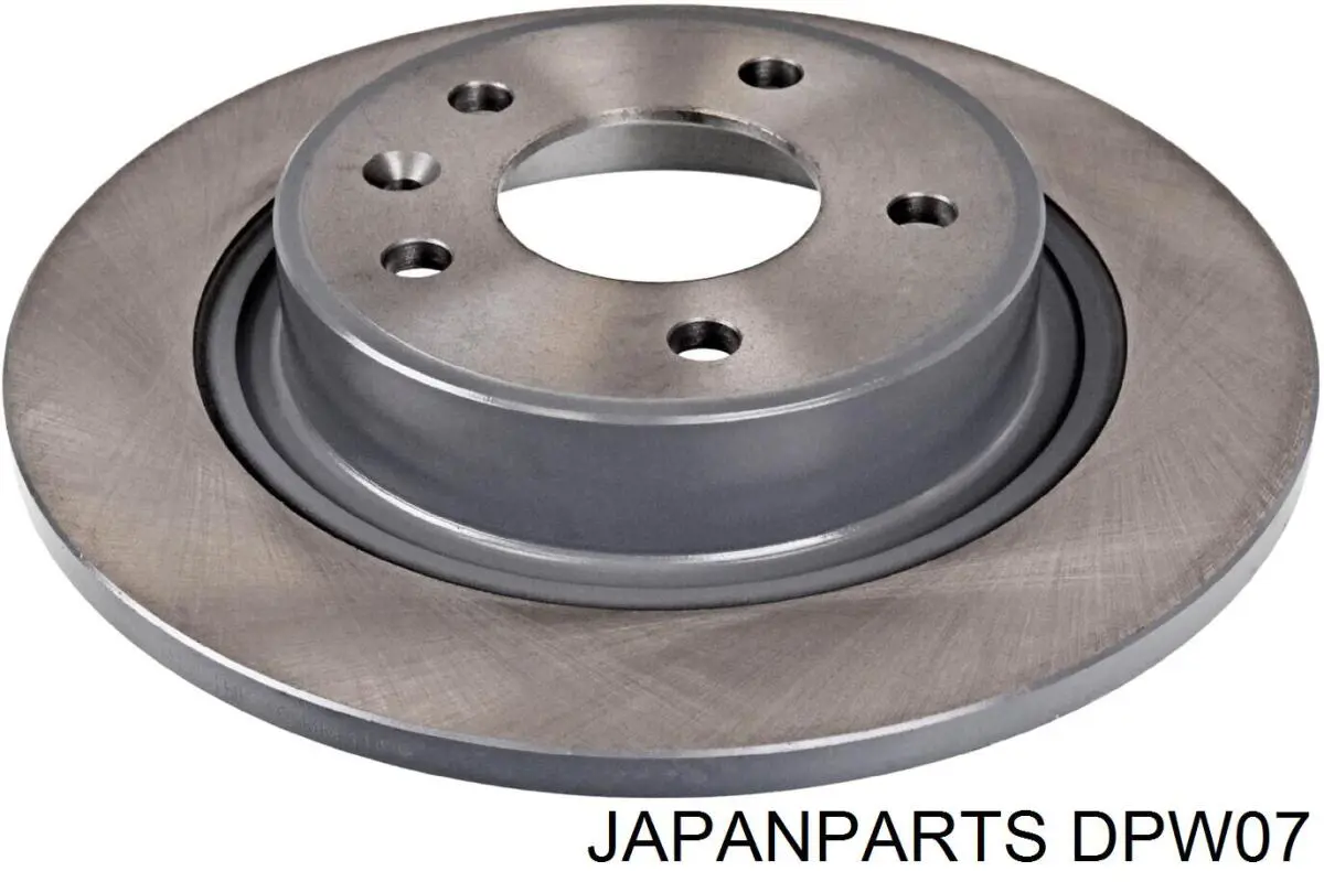 DPW07 Japan Parts диск тормозной задний