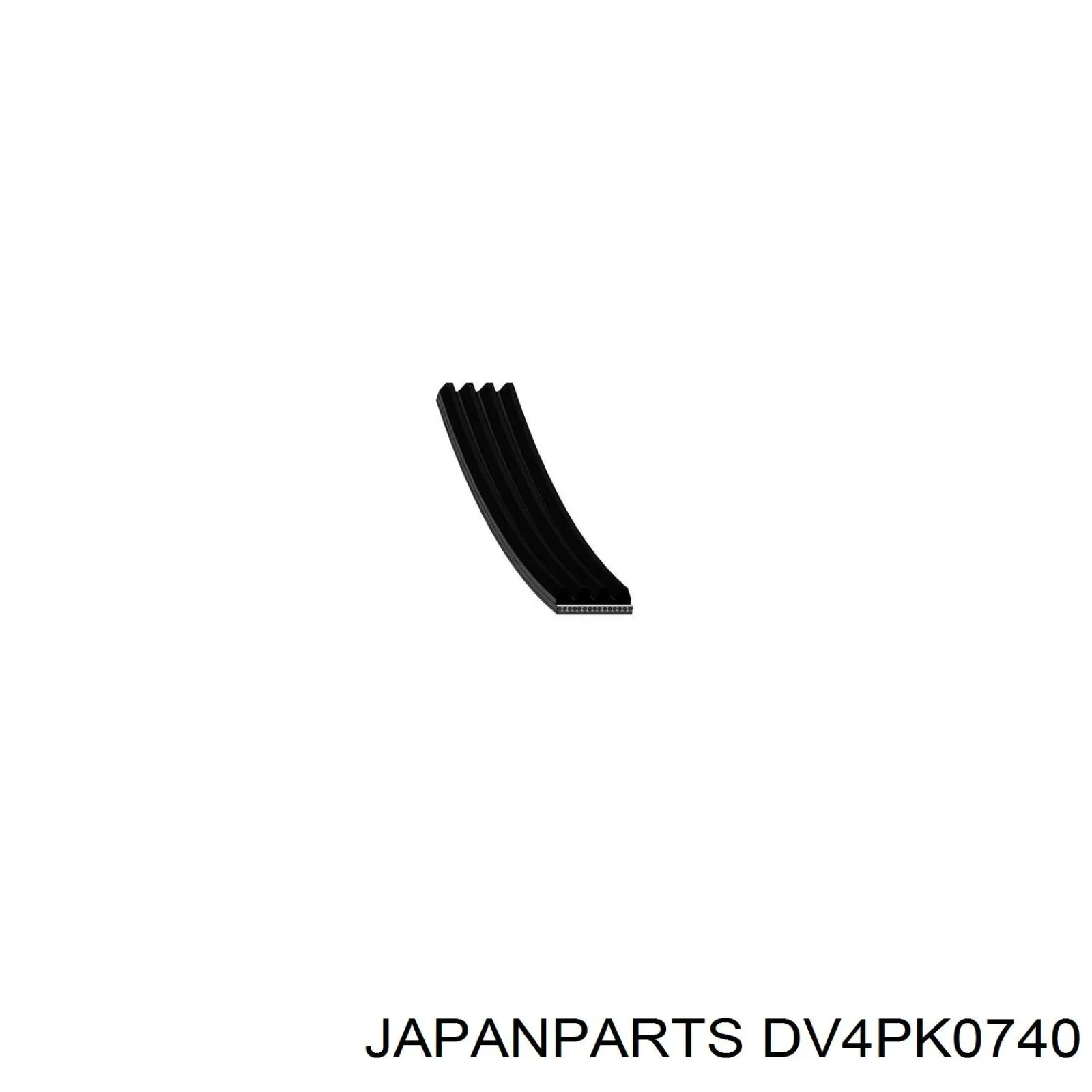 DV4PK0740 Japan Parts ремень генератора