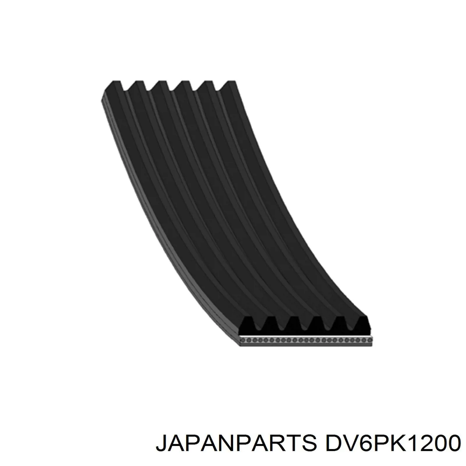 Ремень генератора DV6PK1200 Japan Parts