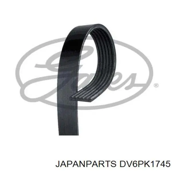 Ремень агрегатов приводной Japan Parts DV6PK1745