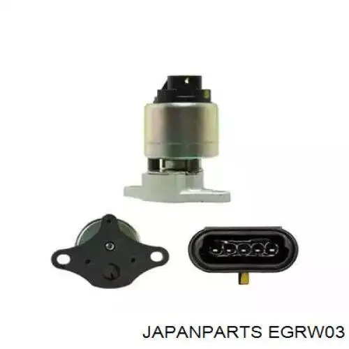 Клапан EGR рециркуляции газов Japan Parts EGRW03