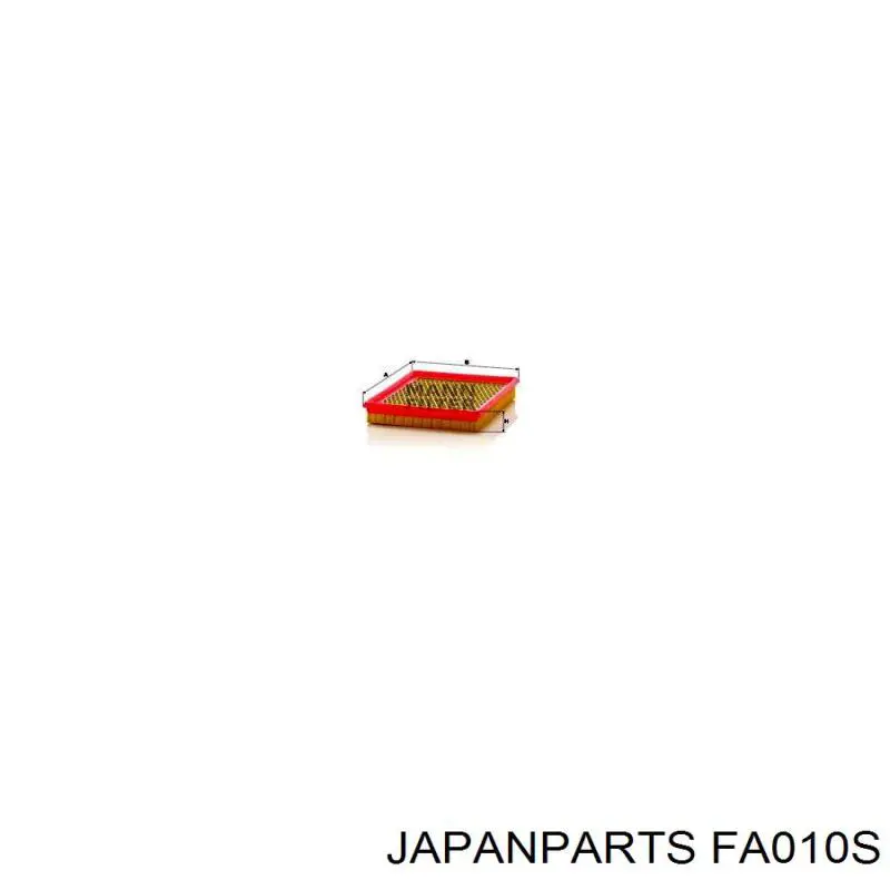 Купить FA010S Japan Parts Автомобильный фильтр воздуха