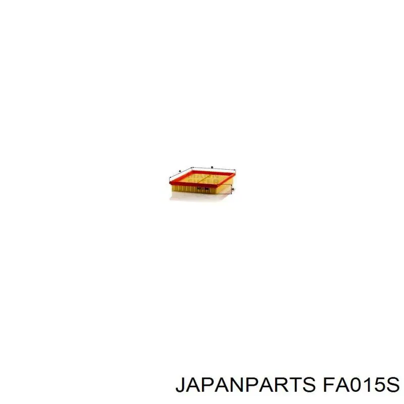 Купить FA015S Japan Parts Автомобильный фильтр воздуха