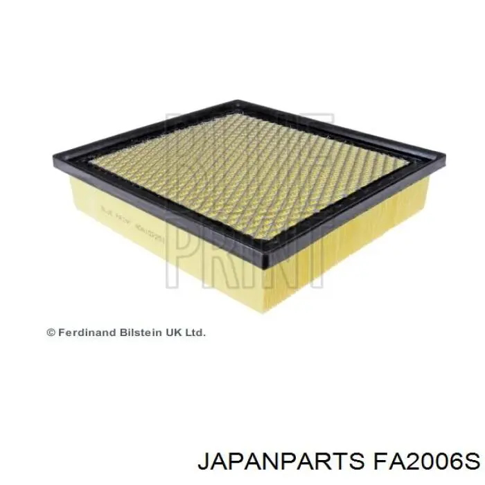Купить FA2006S Japan Parts Автомобильный фильтр воздуха