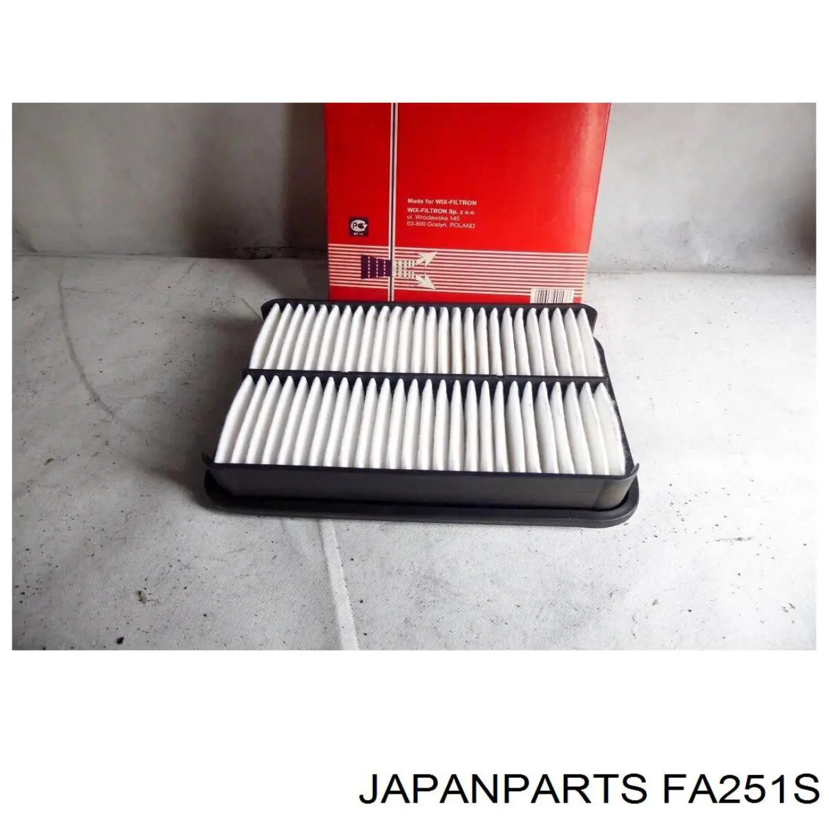 Элемент воздушного фильтра Japan Parts FA251S цена, от 6.40 USD