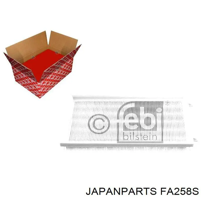 Воздушный фильтр FA258S Japan Parts