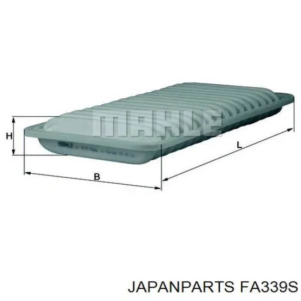 Воздушный фильтр FA339S Japan Parts