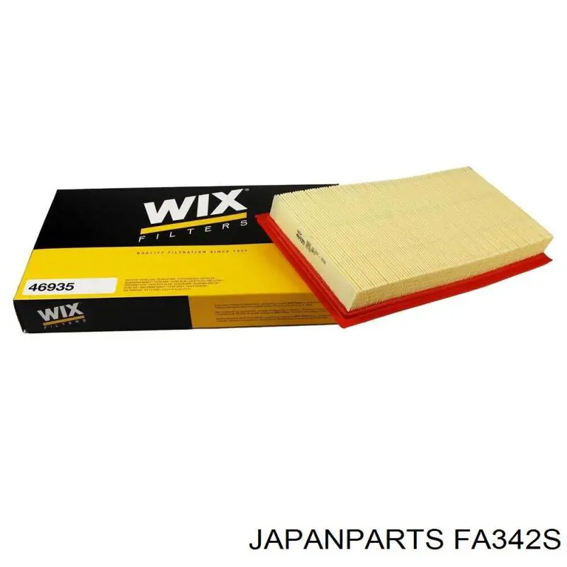 Элемент воздушного фильтра Japan Parts FA342S цена, от 8.25 USD
