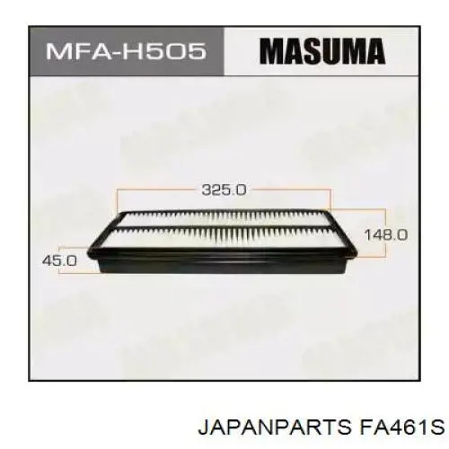 Воздушный фильтр FA461S Japan Parts