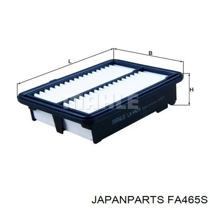 FA465S Japan Parts Воздушный фильтр двигателя