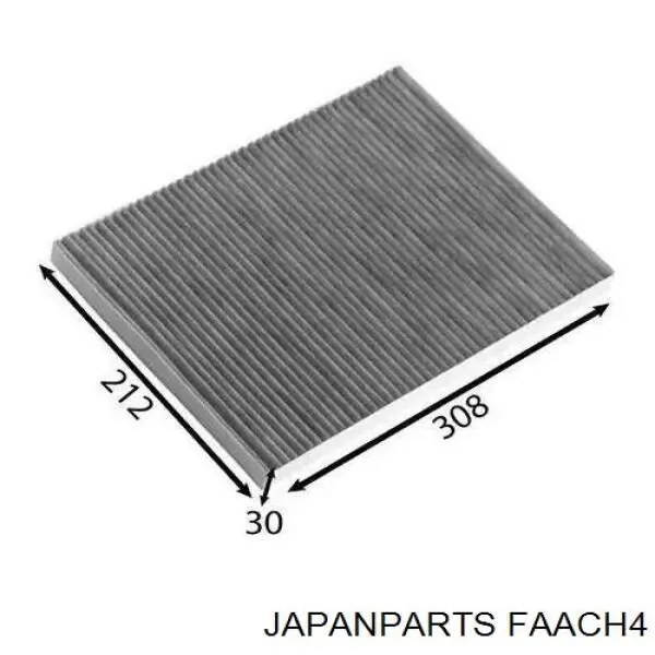 Воздушный фильтр салона Japan Parts FAACH4