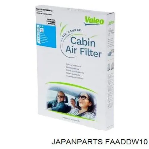 FAADDW10 Japan Parts Внутрисалонный фильтр
