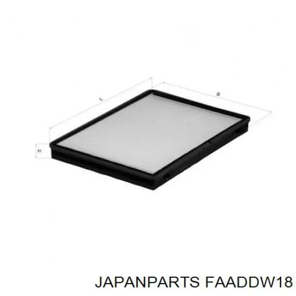 FAADDW18 Japan Parts Внутрисалонный фильтр