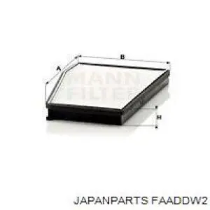 Воздушный фильтр салона Japan Parts FAADDW2