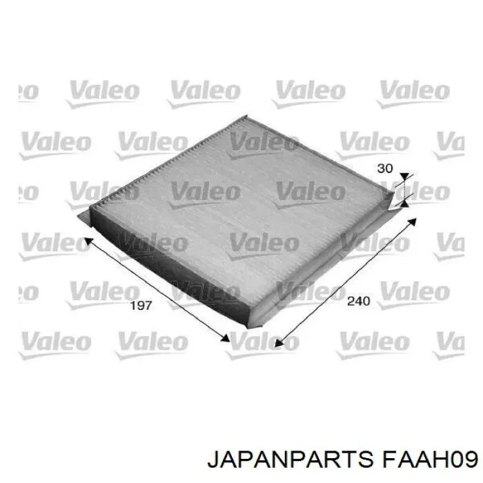 Фильтр воздушный отопителя Japan Parts FAAH09 цена, от 5.19 USD