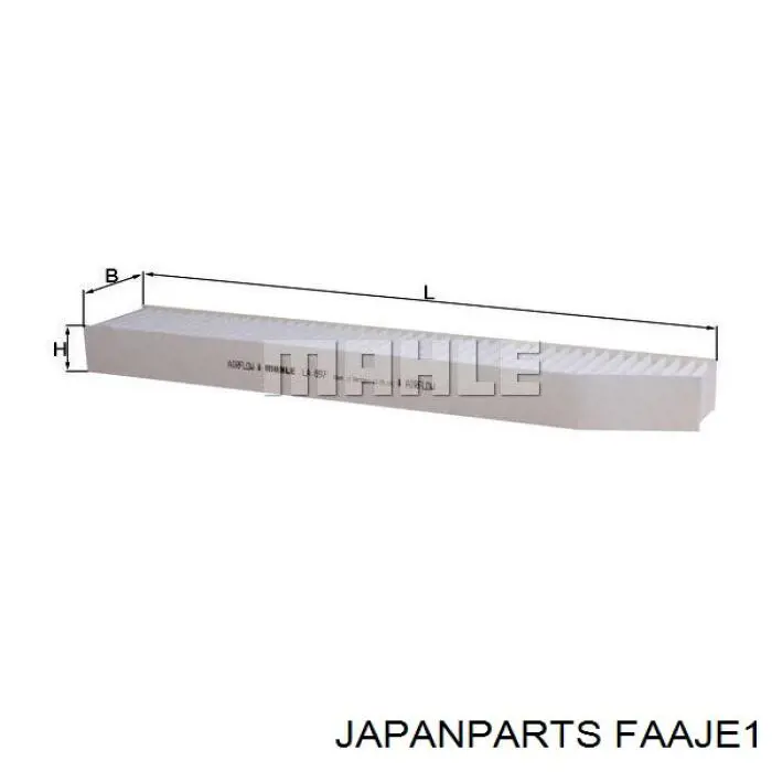 Фильтр воздушный отопителя Japan Parts FAAJE1 цена, от 6.50 USD