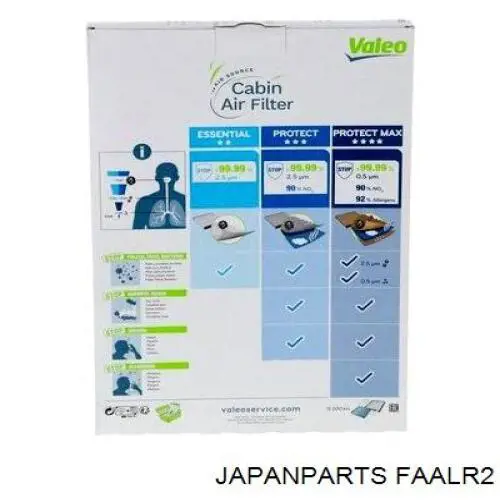 Фильтр салона FAALR2 Japan Parts