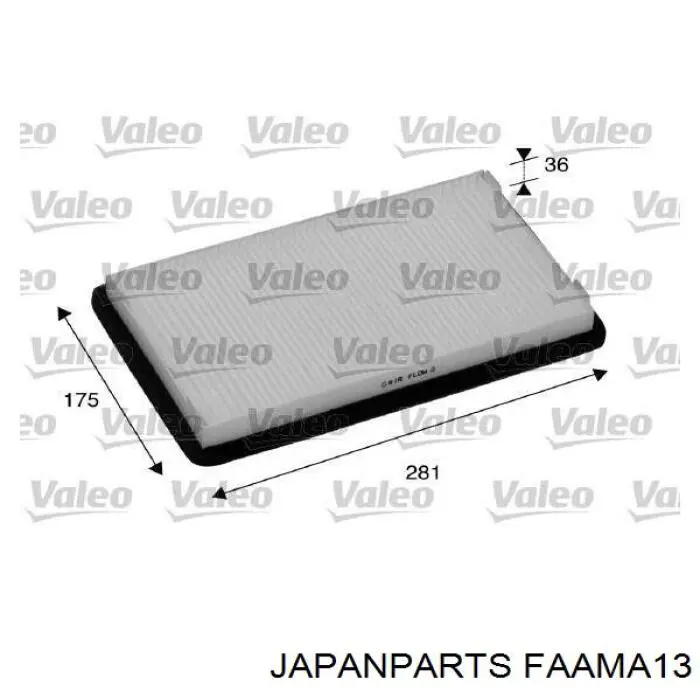 Фильтр салона FAAMA13 Japan Parts