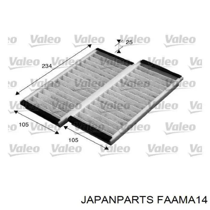 FAAMA14 Japan Parts Внутрисалонный фильтр