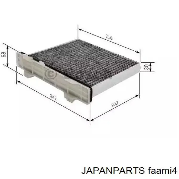 Фильтр салона Japan Parts FAAMI4