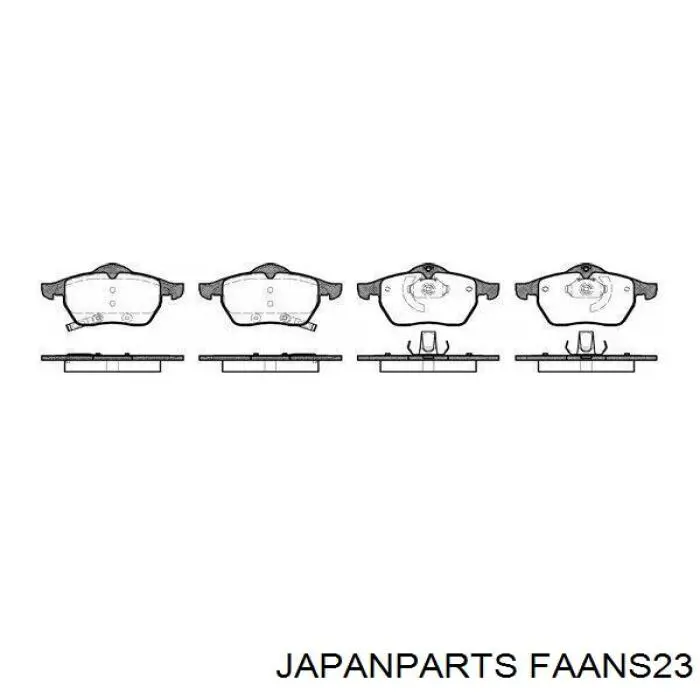 Купить FAANS23 Japan Parts Фильтр салона угольный