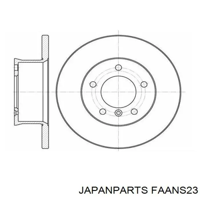 Фильтр воздушный отопителя Japan Parts FAANS23 цена, от 4.39 USD