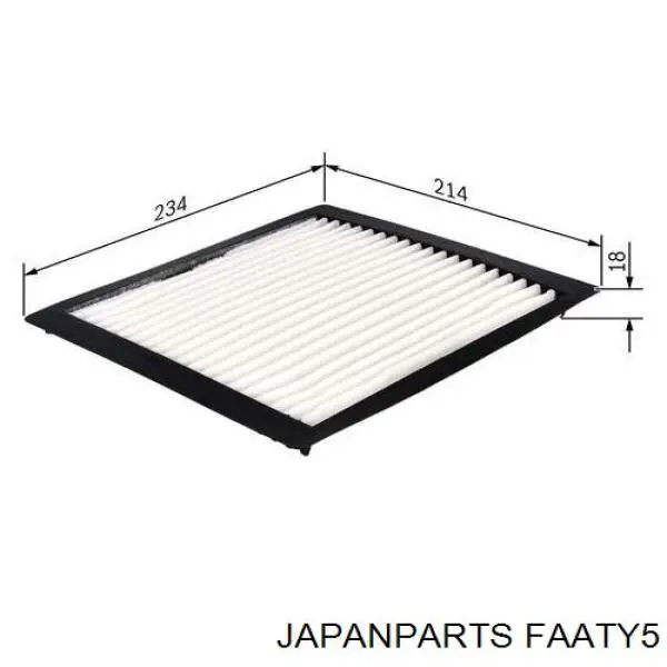 Купить FAATY5 Japan Parts Фильтр салона угольный