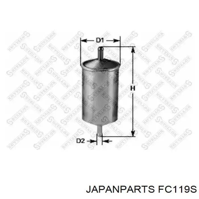 Фильтр тонкой очистки топлива Japan Parts FC119S цена, от 5.20 USD