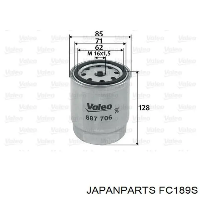 FC189S Japan Parts топливный фильтр