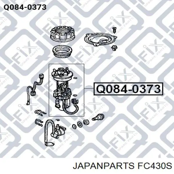 Фильтр топливный Japan Parts FC430S