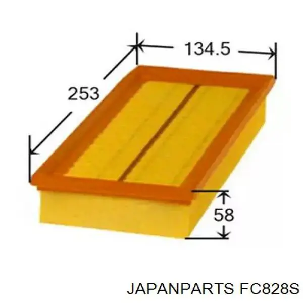 Топливный фильтр FC828S Japan Parts