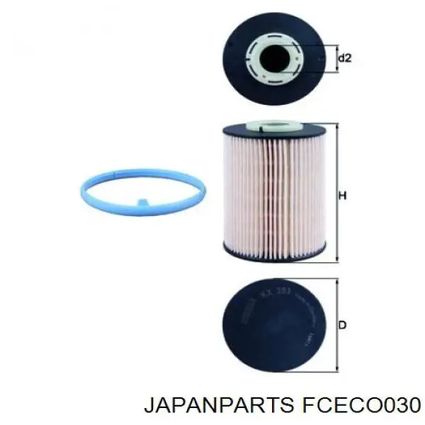 Топливный фильтр FCECO030 Japan Parts