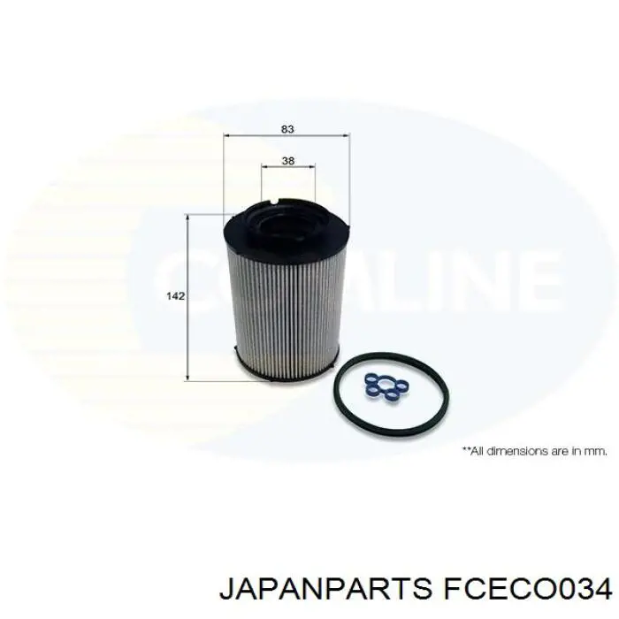 Топливный фильтр FCECO034 Japan Parts
