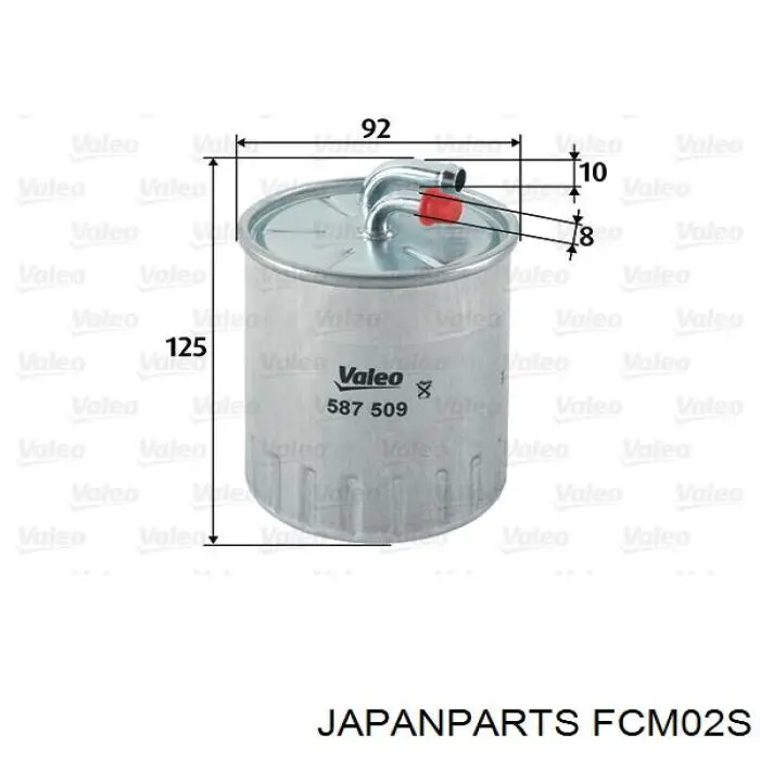 Топливный фильтр FCM02S Japan Parts