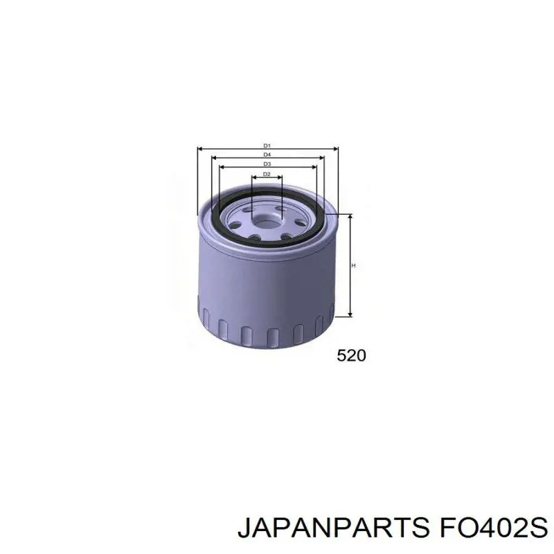 Масляный фильтр FO402S Japan Parts