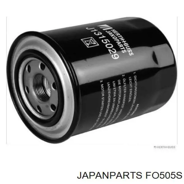 Фильтр масляный Japan Parts FO505S