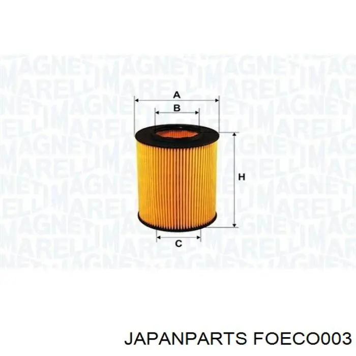 FOECO003 Japan Parts масляный фильтр