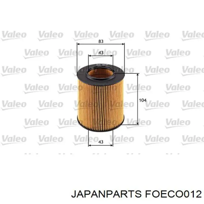 FO-ECO012 Japan Parts масляный фильтр