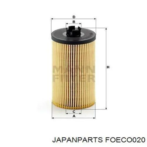FO-ECO020 Japan Parts масляный фильтр