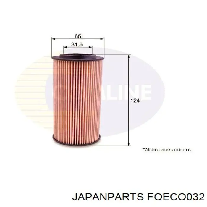 Масляный фильтр FOECO032 Japan Parts