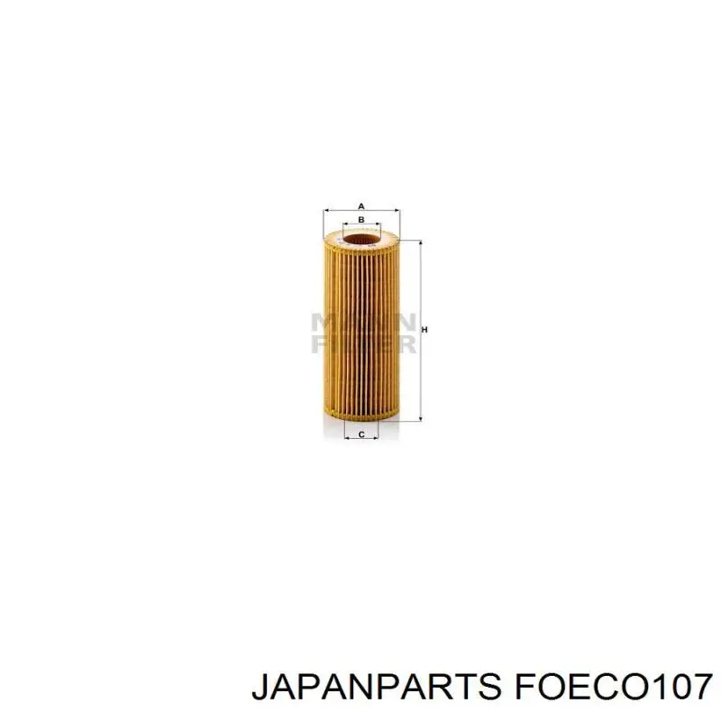 FO-ECO107 Japan Parts масляный фильтр