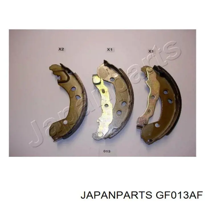 Задние барабанные колодки GF013AF Japan Parts