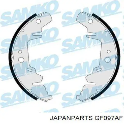 Тормоза рабочие задние ножные и тормозные барабаны Japan Parts GF097AF цена, от 22.05 USD