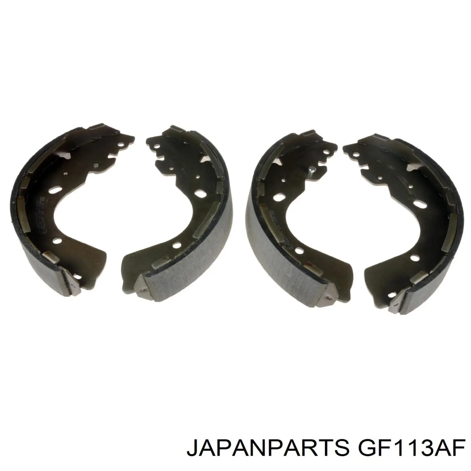 Zapatas de frenos de tambor traseras GF113AF Japan Parts