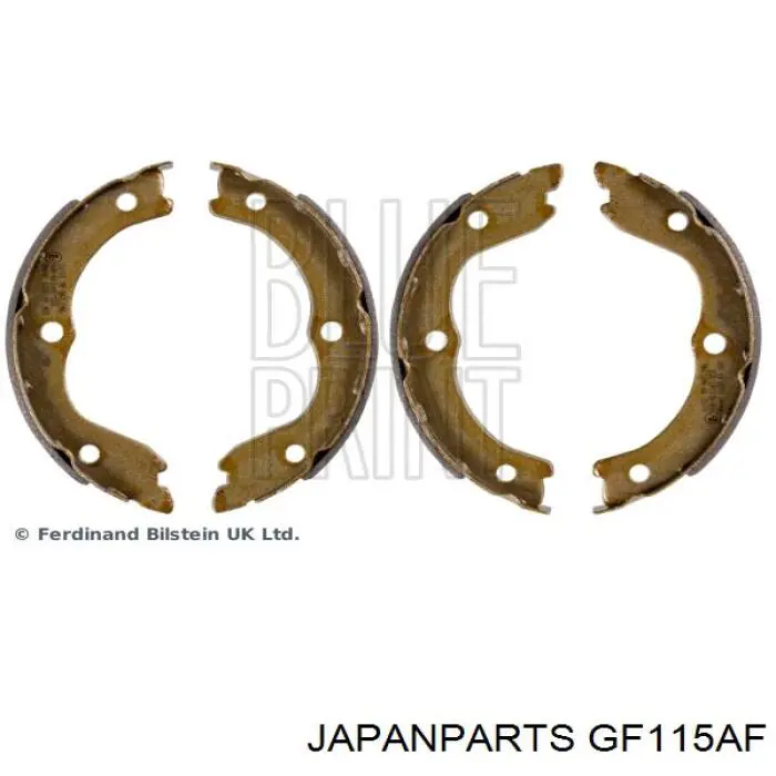Купить GF115AF Japan Parts Колодки ручника/стояночного тормоза