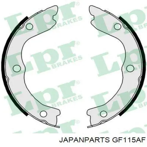 Колодки стояночного тормоза Japan Parts GF115AF