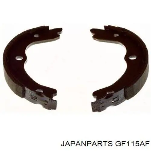 GF115AF Japan Parts Тормозные колодки ручника