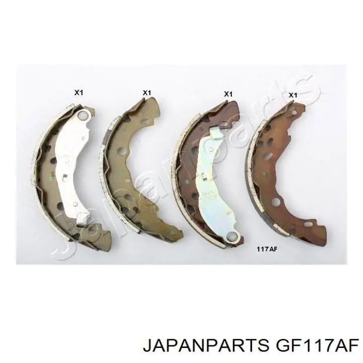 GF-117AF Japan Parts задние барабанные колодки
