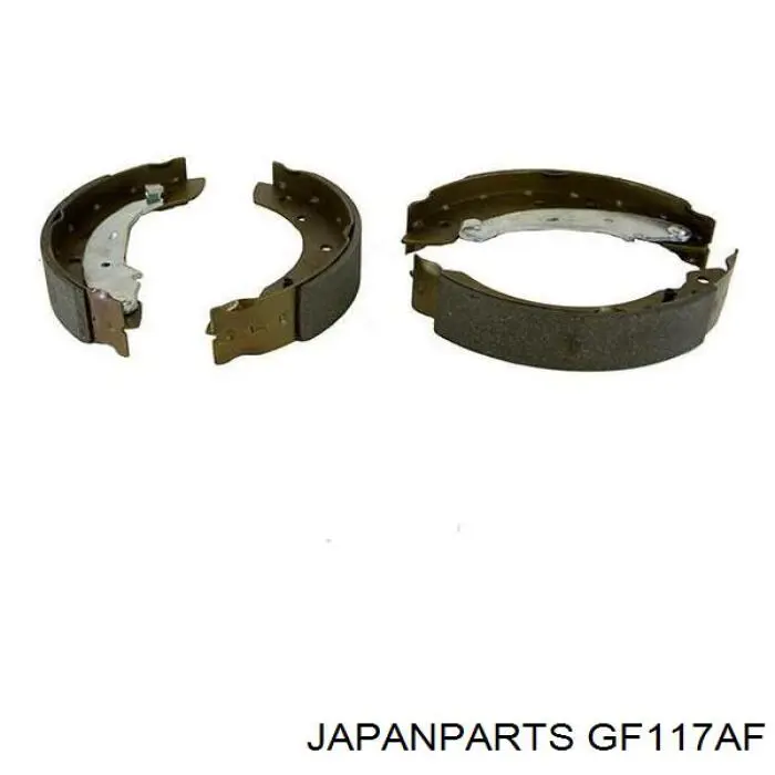 Тормоза рабочие задние ножные и тормозные барабаны Japan Parts GF117AF цена, от 22.20 USD