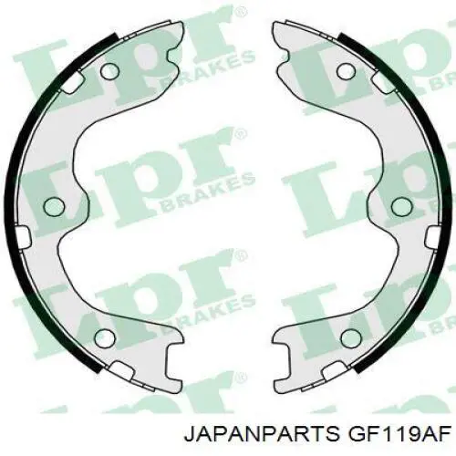 Тормозные колодки стояночного тормоза Japan Parts GF119AF цена, от 24.70 USD